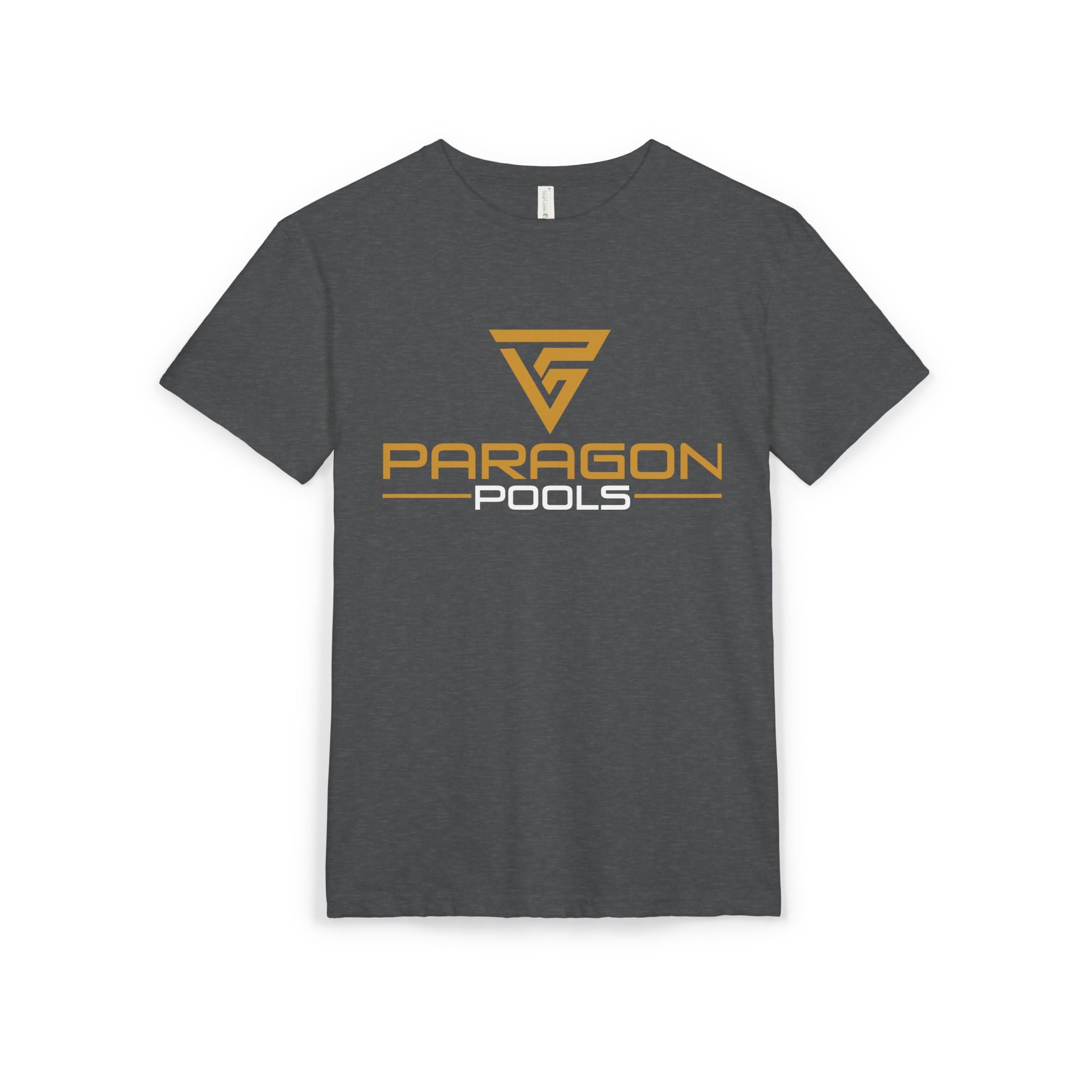 Paragon Logo T‑Shirt — Minimal Gold Graphic Tee