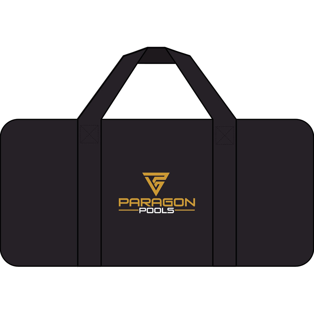 Paragon Pools Black Duffel Bag — Logo Travel & Gym Gear