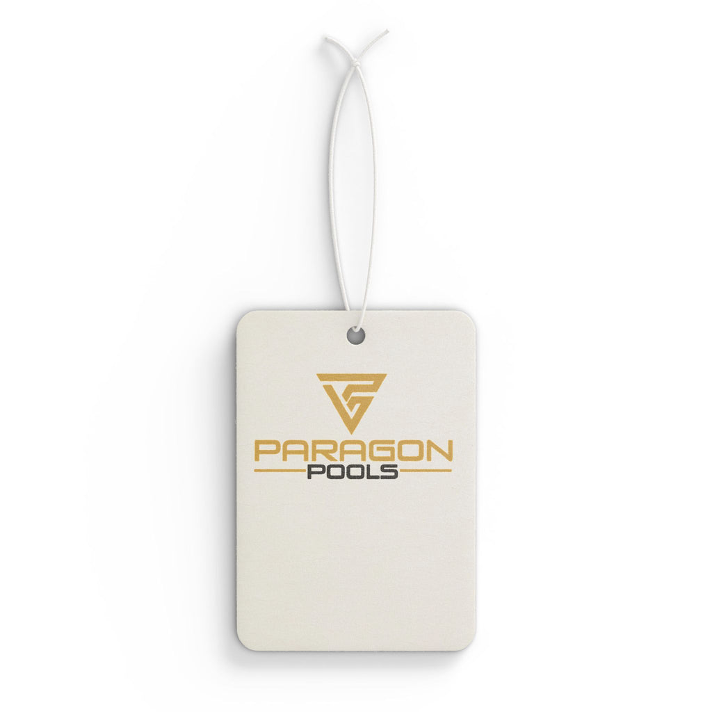 Paragon Pools Logo Car Air Freshener