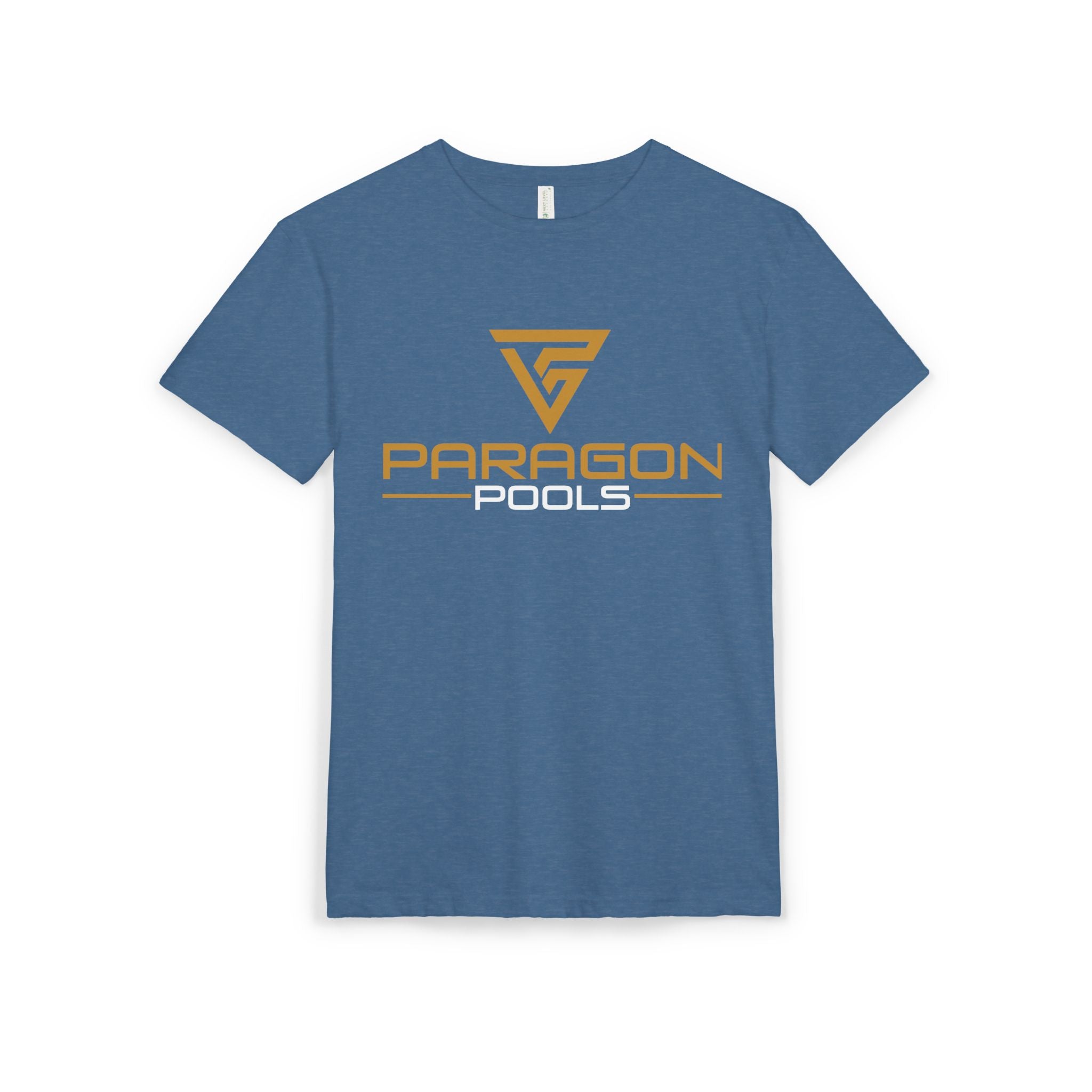 Paragon Logo T‑Shirt — Minimal Gold Graphic Tee