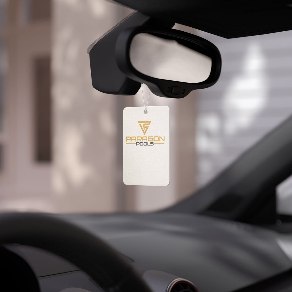 Paragon Pools Logo Car Air Freshener